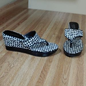 Coach Felicia Wedges Sandals 7B